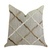 Plutus Brands Woven Beliza Textured Luxury Throw Pillow