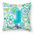 Monogram Letter Flowers and Butterflies Fabric Decorative Pillow - 615872976843