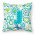 Monogram Letter Flowers and Butterflies Fabric Decorative Pillow - 615872976843