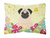 Easter Eggs Dog Art Canvas Fabric Decorative Pillow - 638508782908