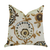 Plutus Brands Daliani Floral Design Luxury Throw Pillow