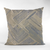 Plutus Brands Plutus Blue, Beige Hidden Tour Abstract Designer Luxury Premium Home Accent Throw Pillow