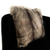 Plutus Gray,Charcoal,Black Brandy Grey Fox Animal Faux Fur Luxury Throw Pillow - 017247672594