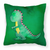 Watercolor Dinosaur Art Canvas Fabric Decorative Pillow - 638508849946