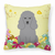 Easter Eggs Design Dog Art Fabric Decorative Pillow - 638508767998