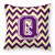 Letter Chevron Fabric Decorative Pillow - 638508320384