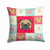 Dog Face Art Love Design Fabric Decorative Pillow - 194030124475