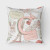 Letter  Love in Paris Pink Fabric Decorative Pillow - 615872979639