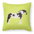 Green Check Themed Fabric Decorative Pillow - 638508933430