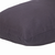 Parkland Collection Transitional Solid Charcol 18" x 12" Pillow - 025773022189