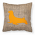 Sealife Burlap Fabric Decorative Pillow - 615872543540