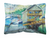 Carolines Treasures, Inc Boat Painting Fabric Decorative Pillow, 12x16 Inches, Polyester, bright, comfy