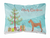 Christmas Tree Dog Art Canvas Fabric Decorative Pillow Style 2 - 194030035030