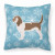 Winter Snowflake With Dog Fabric Decorative Pillow - 638508514738