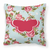 Butterfly Shabby Chic Fabric Decorative Pillow - 615872546183