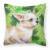 St Patrick's With Dog Fabric Decorative Pillow - 652259223473