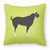 Green Check Themed Fabric Decorative Pillow - 638508933157