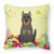 Easter Eggs Design Dog Art Fabric Decorative Pillow - 638508768117