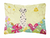 Easter Eggs Dog Art Canvas Fabric Decorative Pillow - 638508783790