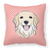 Carolines Treasures Dog Face Checkerboard Design Fabric Decorative Pillow, 14x14 Inches, soft, colorful