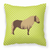 Green Check Themed Fabric Decorative Pillow - 638508933454