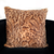 Plutus Brown, Beige Jungle Cat Animal Faux Fur Luxury Throw Pillow - 017247671894