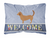 Welcome Dog Art Canvas Fabric Decorative Pillow Style 2 - 638508980724