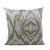Plutus Brands Ikat Dream Pillow Gray Citrine Deluxe Handmade