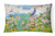 Carolines Treasures, Inc Bird Painting Fabric Decorative Pillow, 12x16 Inches, Durable Canvas
