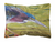 Carolines Treasures Bird Painting Fabric Decorative Pillow, Canvas Material, 12x16 Inches, durable, soft