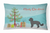Christmas Tree Dog Art Canvas Fabric Decorative Pillow Style 2 - 194030036730