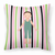 Ballerina Themed Fabric Decorative Pillow - 638508654908
