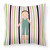 Ballerina Themed Fabric Decorative Pillow - 638508654908