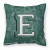 Carolines Treasures Monogram Letter Back to School Fabric Decorative Pillow, 14 Inch