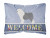 Welcome Dog Art Canvas Fabric Decorative Pillow Style 2 - 638508980960