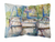 Carolines Treasures Boat Painting Fabric Decorative Pillow, 12x16 Inches, soft, cheerful