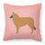 Dog Profile Checkerboard Design Fabric Decorative Pillow - 638508511447