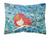 Mermaid Picture Canvas Fabric Decorative Pillow - 652259002764