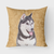 Alaskan Malamute Fabric Decorative Pillow - 615872869176