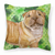 St Patrick's With Dog Fabric Decorative Pillow - 652259223695