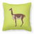 Animal Art Checkboard Design Fabric Decorative Pillow - 638508928269