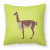 Animal Art Checkboard Design Fabric Decorative Pillow - 638508928269