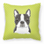 Carolines Treasures, Inc Dog Breed Checkered Fabric Decorative Pillow, Checkered Design, 18x18 Inches, Cozy Sofa Pillow