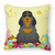 Easter Eggs With Dog Fabric Decorative Pillow - 638508769657