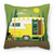 Camper Van Canvas Fabric Decorative Pillow - 638508727398