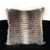 Plutus Grey, Taupe Gray & Taupe Animal Faux Fur Luxury Throw Pillow - 017247671870