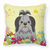Easter Eggs Design Dog Art Fabric Decorative Pillow - 638508768209