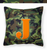 Monogram Letter Fabric Decorative Pillow - 705332249010