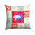 Sealife Art Love Fabric Decorative Pillow - 194030141748