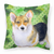 St Patrick's Design with Dog Fabric Decorative Pillow - 652259219445
